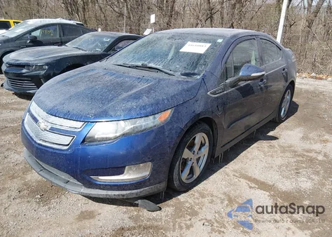 2012 Chevrolet Volt из США, поврежденный, VIN 1G1RA6E44CU128234